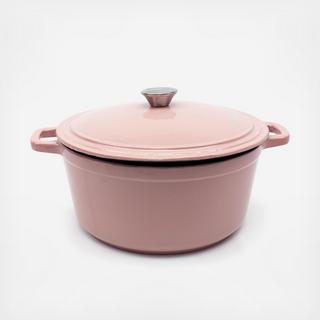Neo Cast Iron Round Covered Stockpot