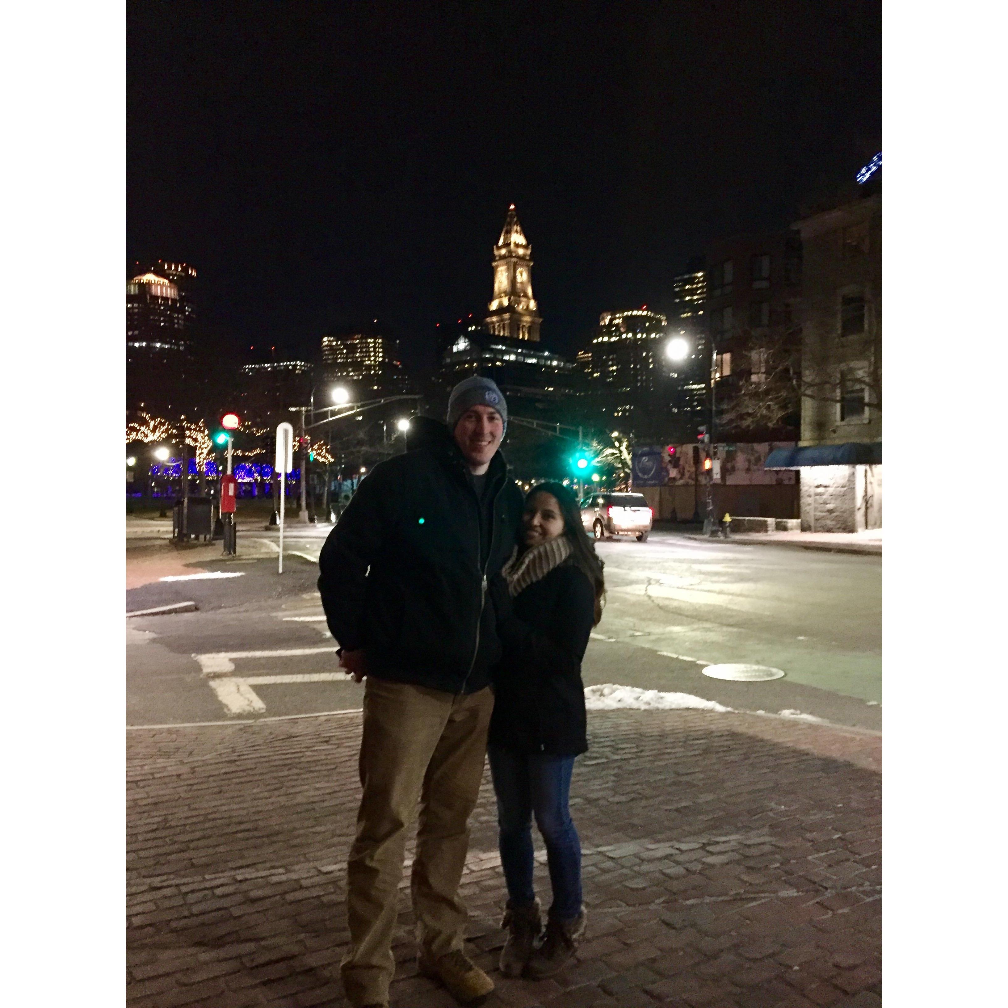 First trip to boston together!