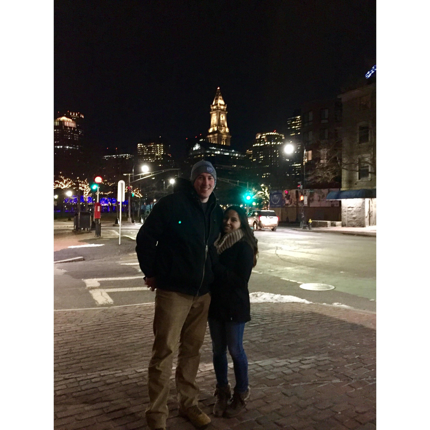 First trip to boston together!