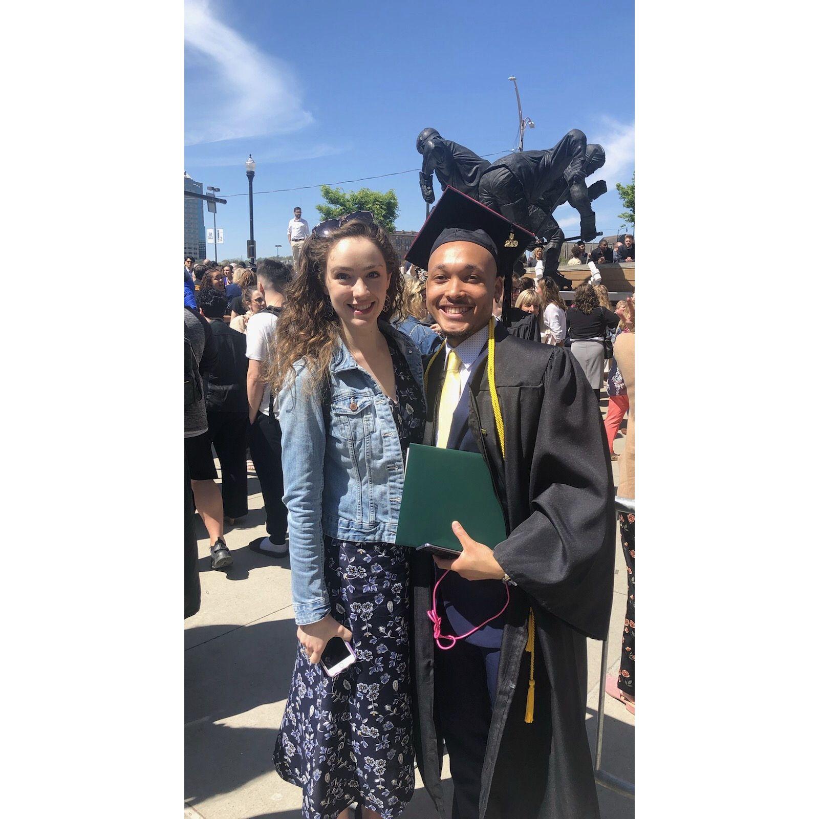 Kris's graduation