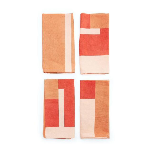 MoMA Marguerita Mergentime Once in a While Cloth Napkins (BLUE PLEASE)