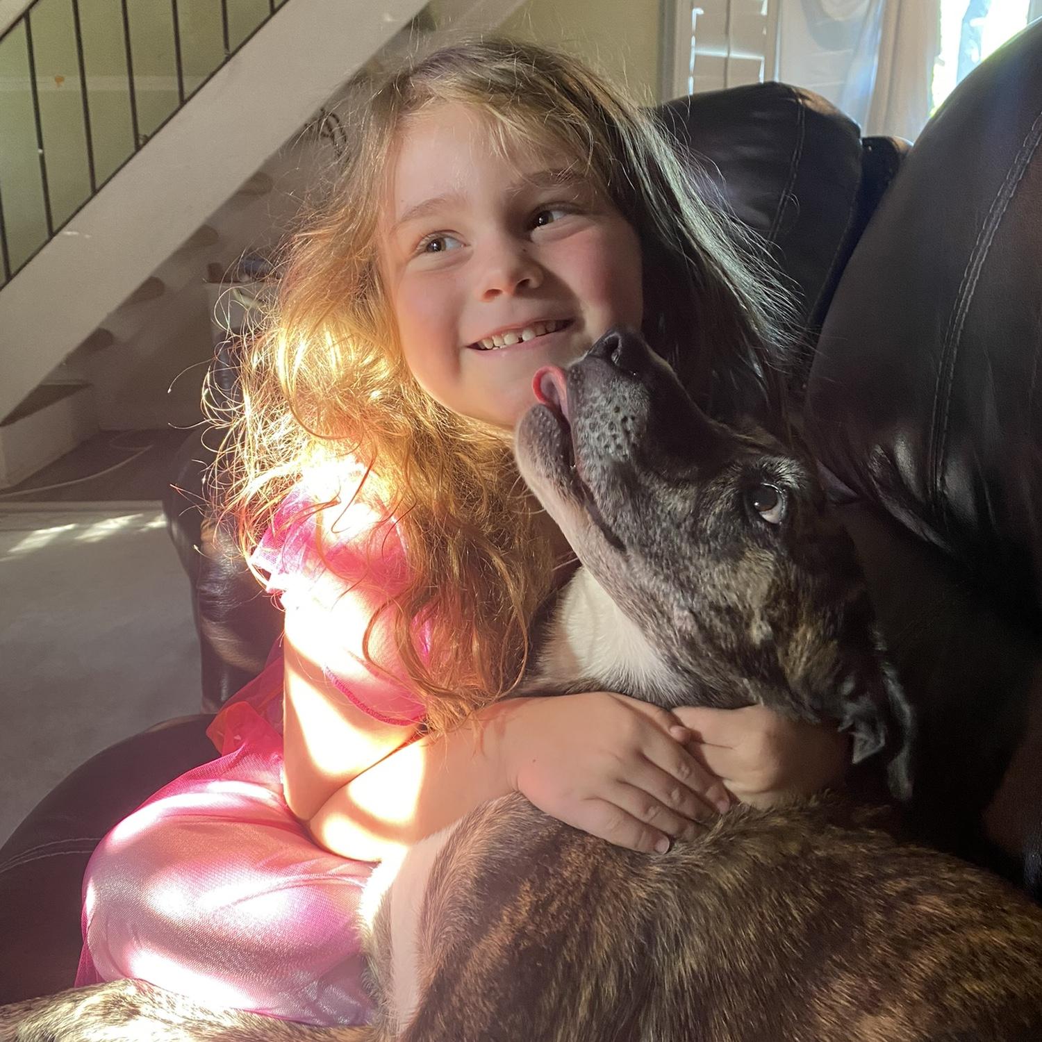 Isla and Lucy were instant best friends ❤️