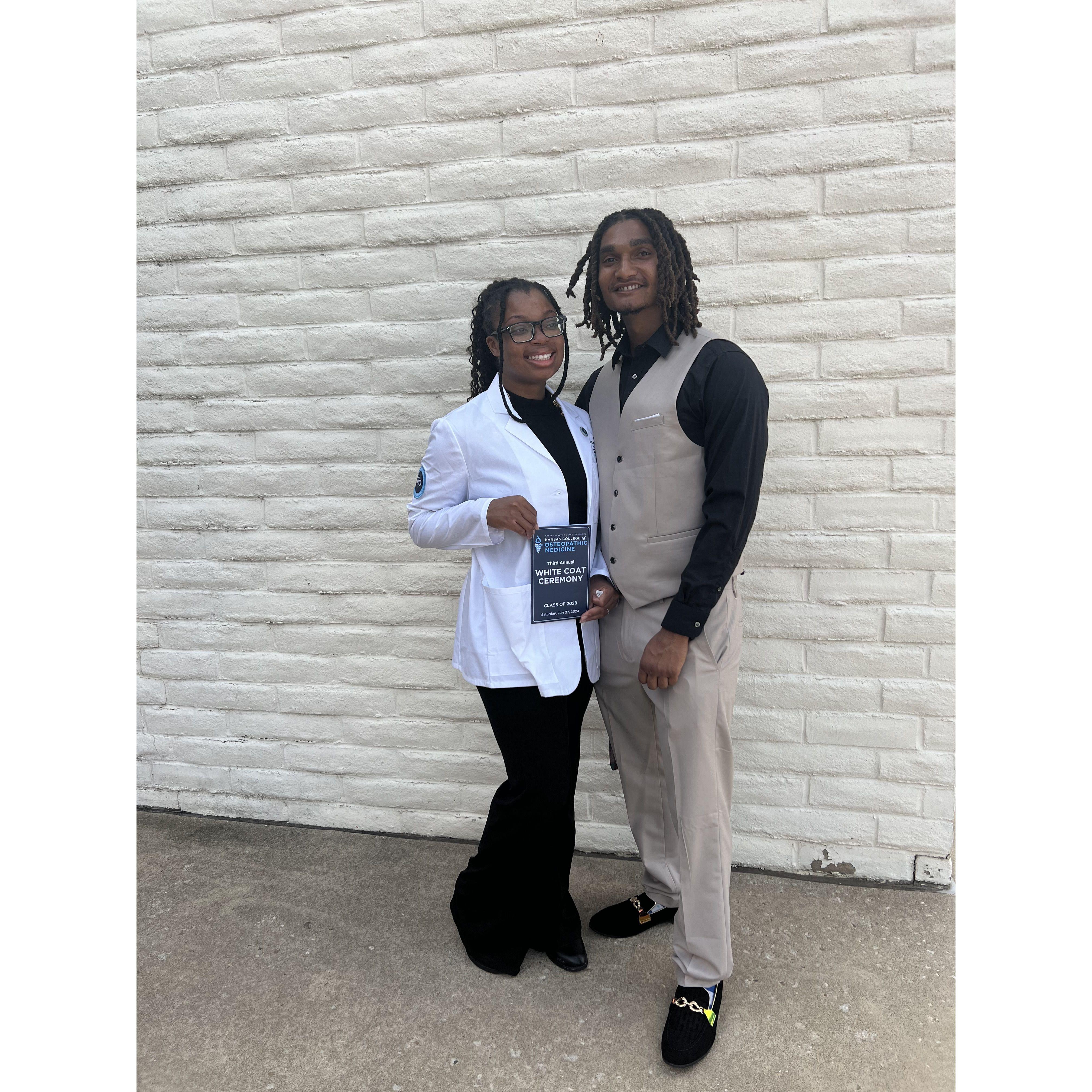 Udo’s white coat ceremony 🥹
