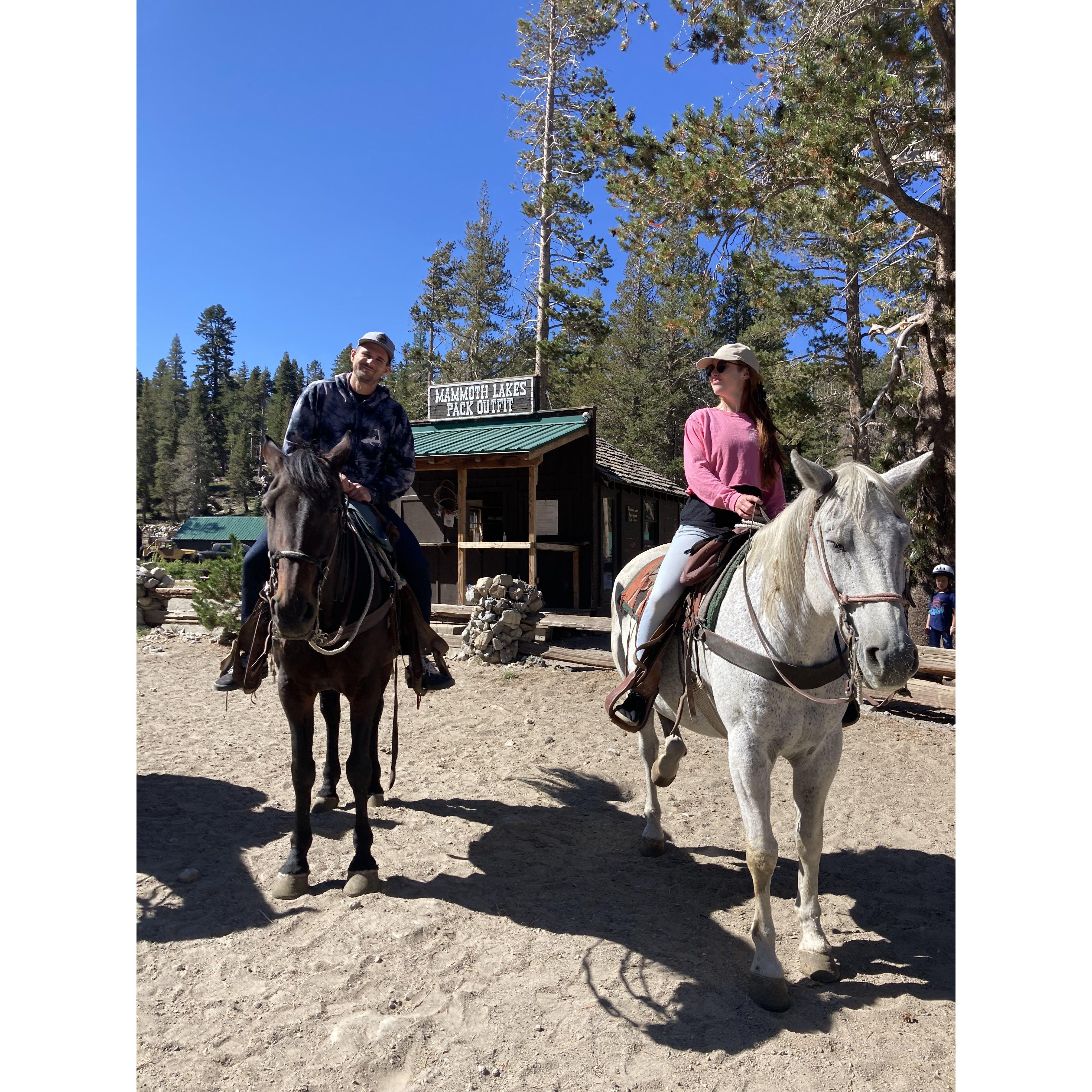 Horseback! Mammoth Lakes, CA