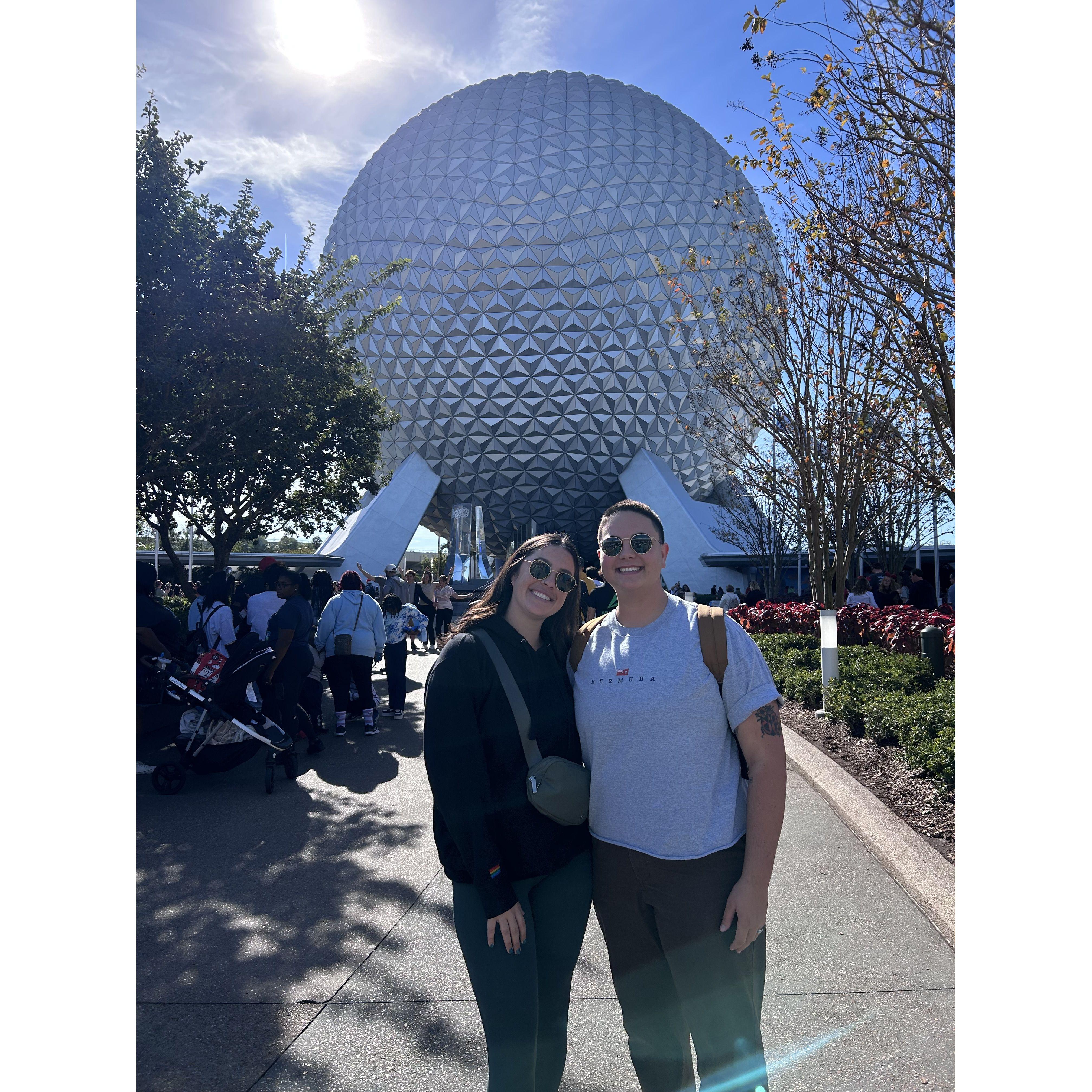 Epcot for the first time!
