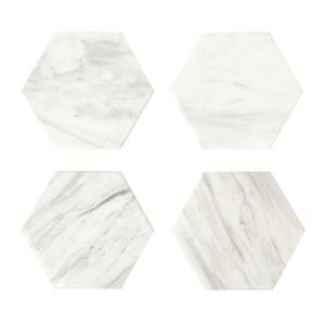 Product description page - Marble Stackable Coaster Set White - Set of 4 - Threshold™