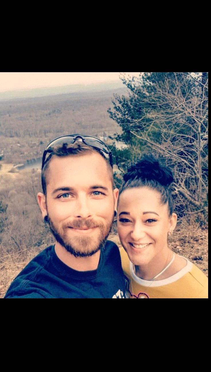 Our first adventure looking for waterfalls together.