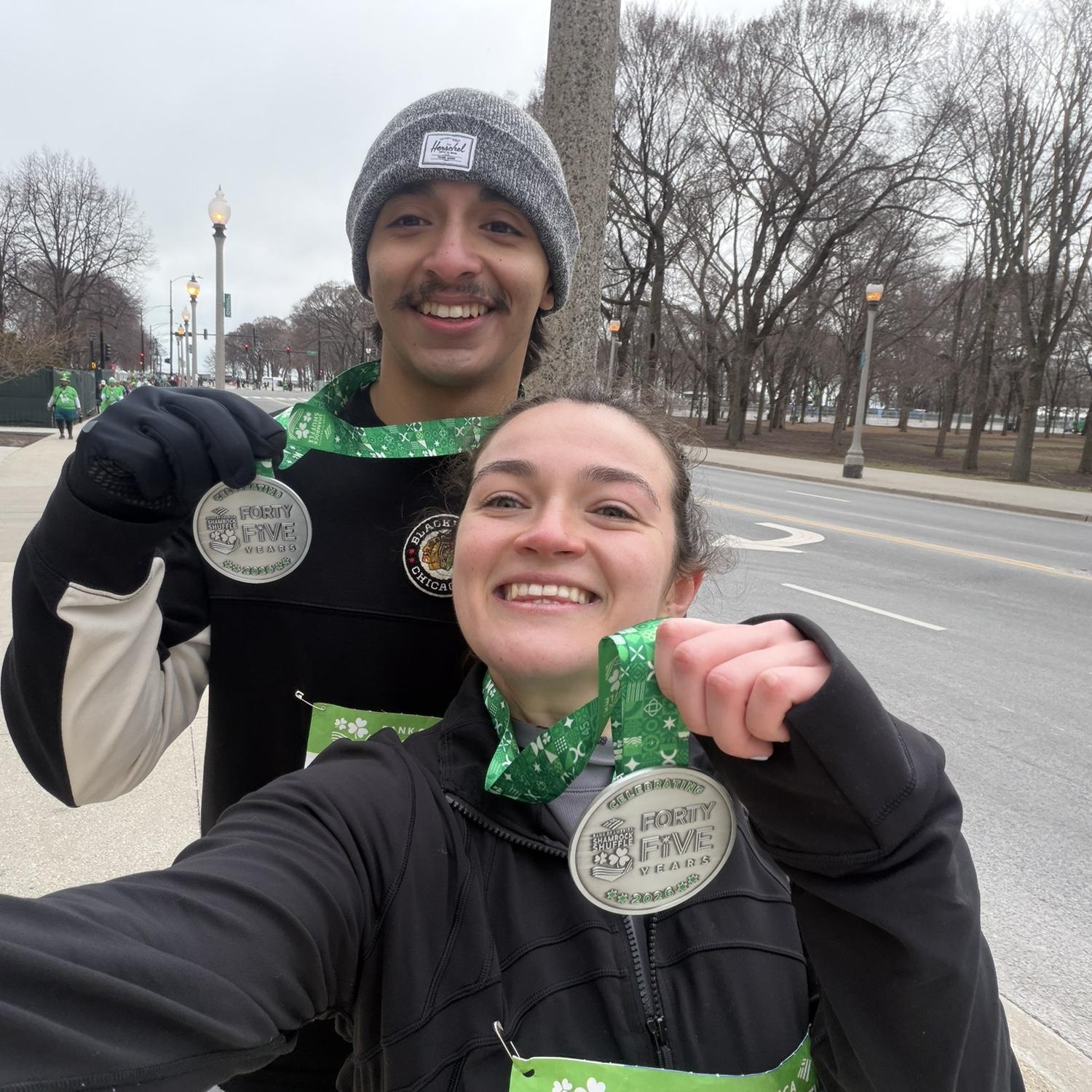 Shamrock shuffle!