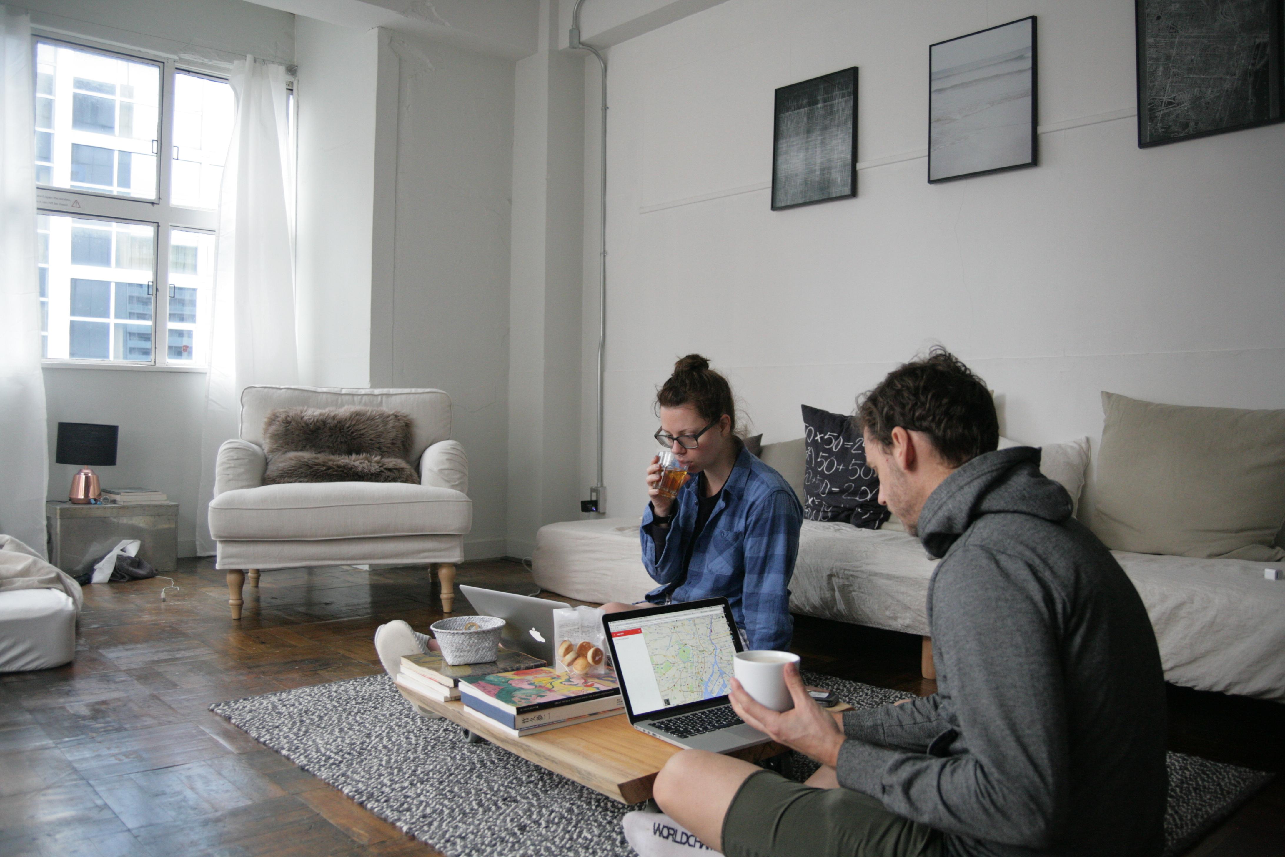 blogging in Tokyo