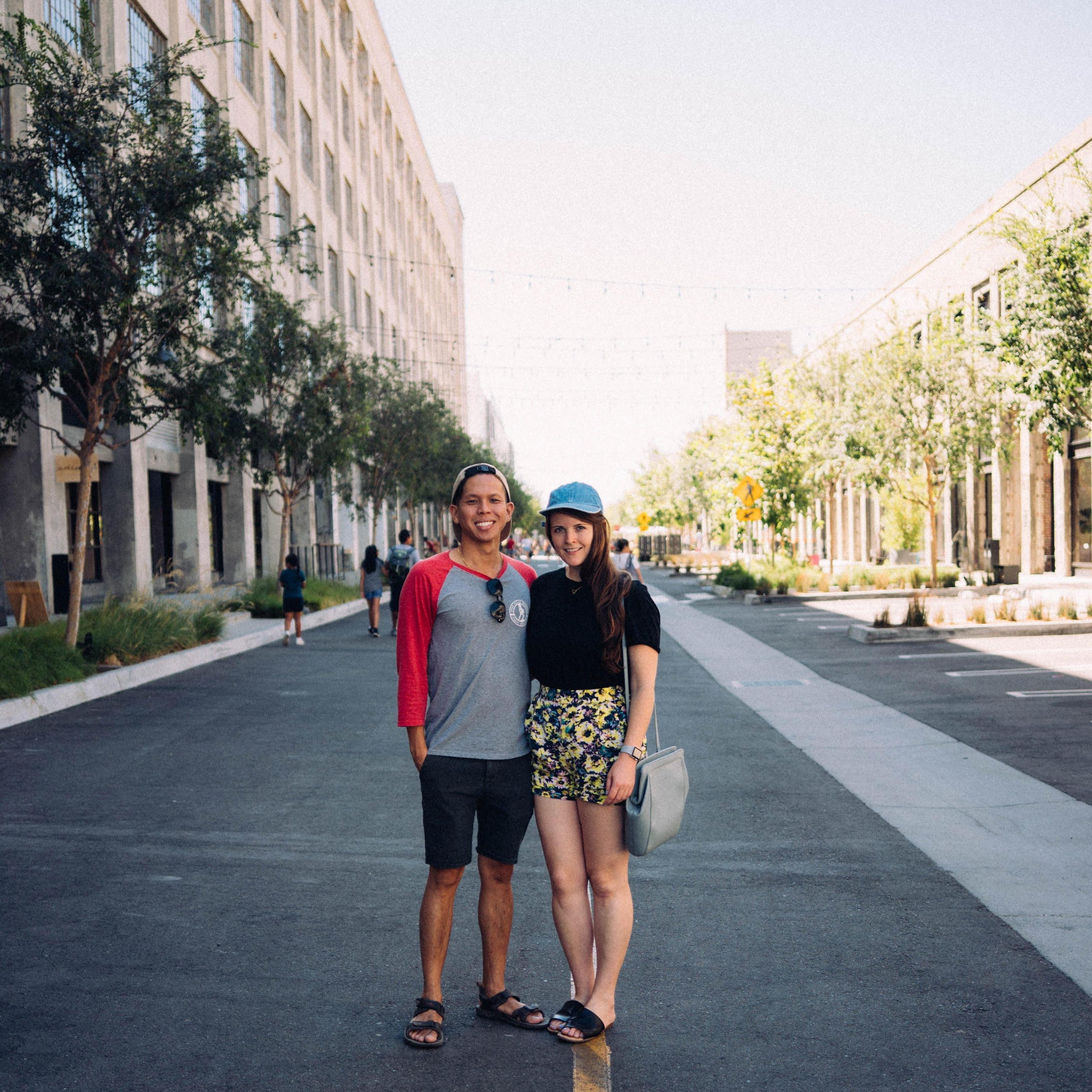Hanging out in DTLA