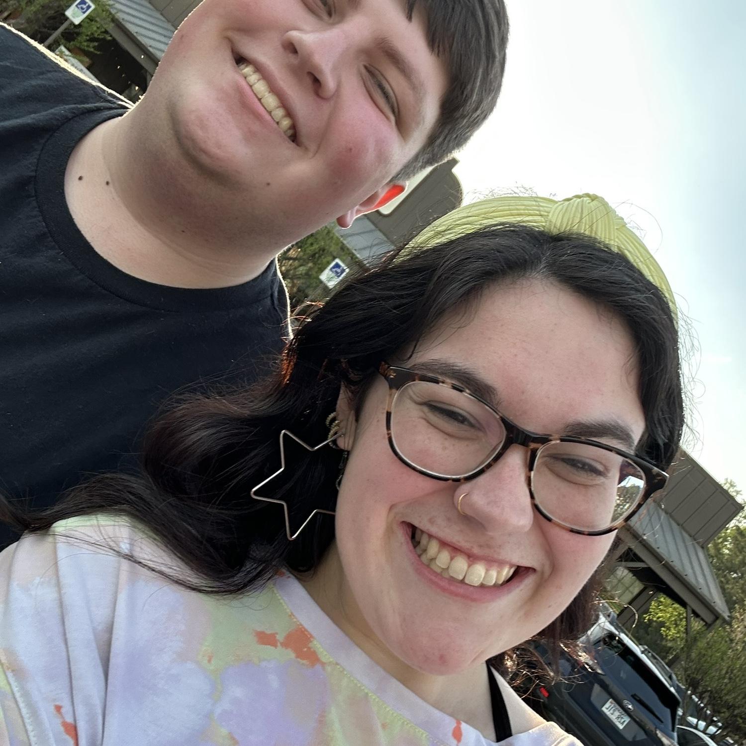 Our very first photo after our second date!