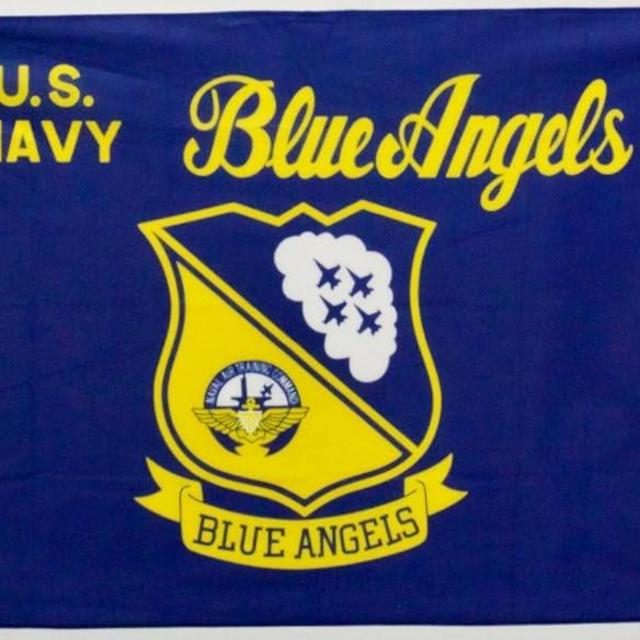 U.S Navy Blue Angels 3x5 Flags Rough Tex Knitted Nylon Flag 3'x5' House Banner 90cm x 150cm Grommets Double Stitched Premium Quality Indoor Outdoor Pole Pennant