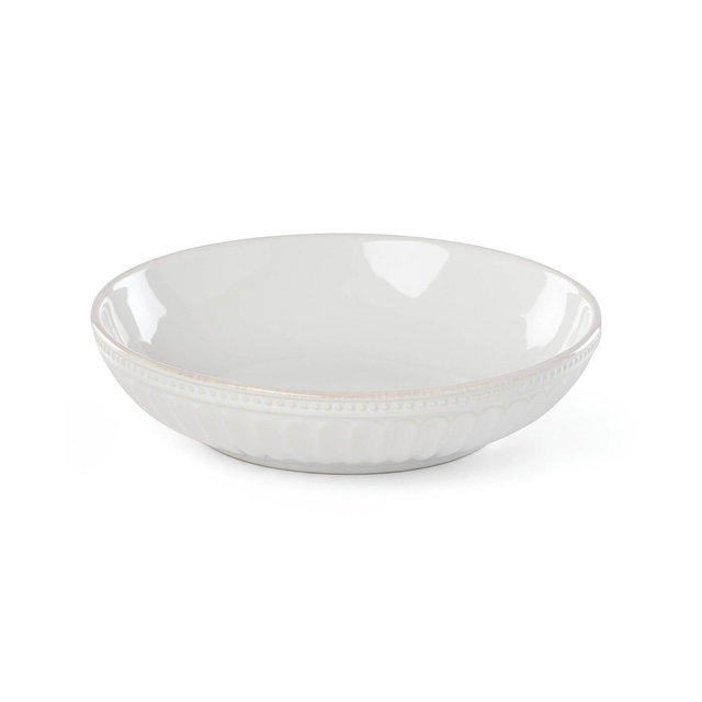 Lenox French Perle Groove White Pasta Bowl