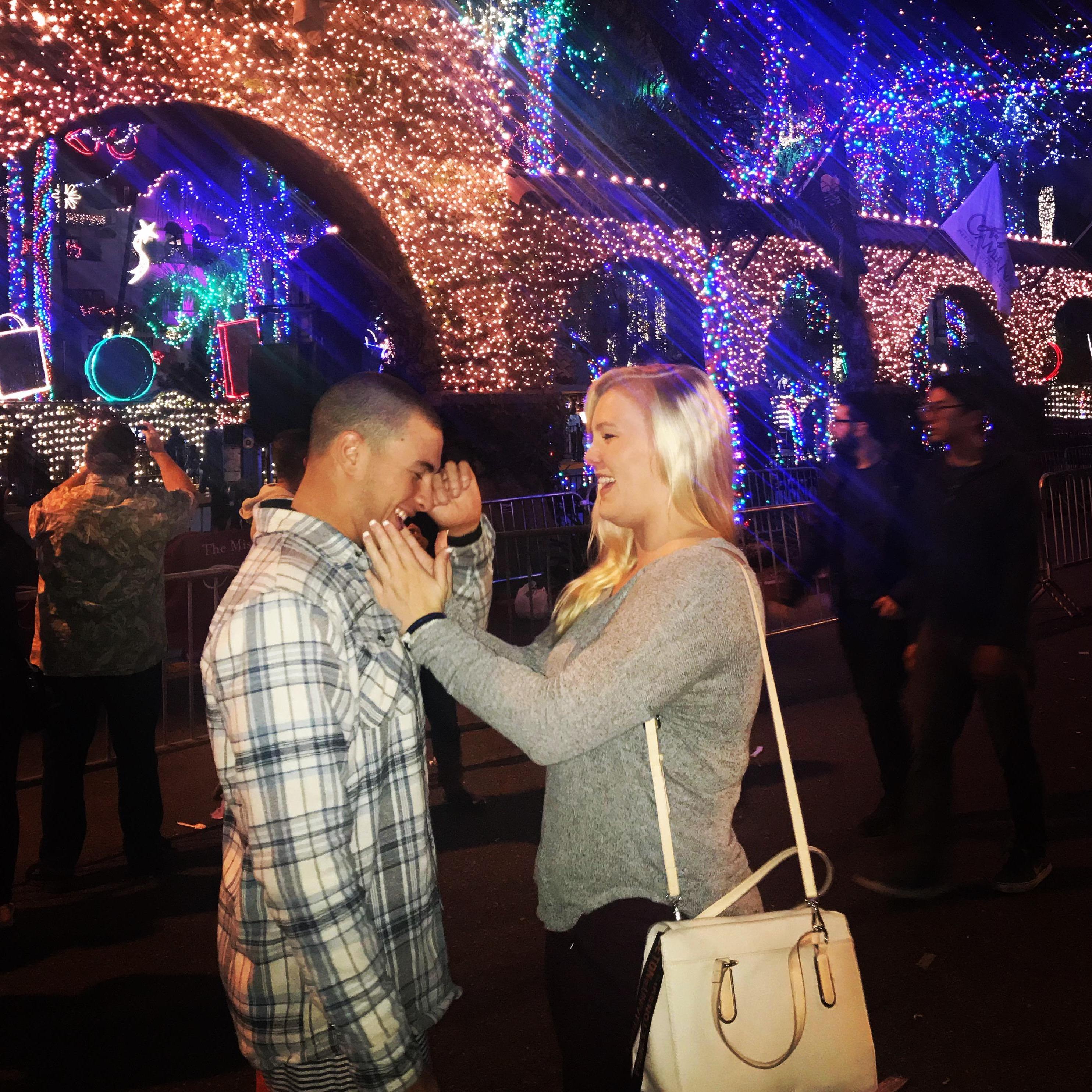 This picture pretty much sums up our relationship. We both do weird things to try to annoy each other but it's never really annoying. We always end up laughing over the simplest things.