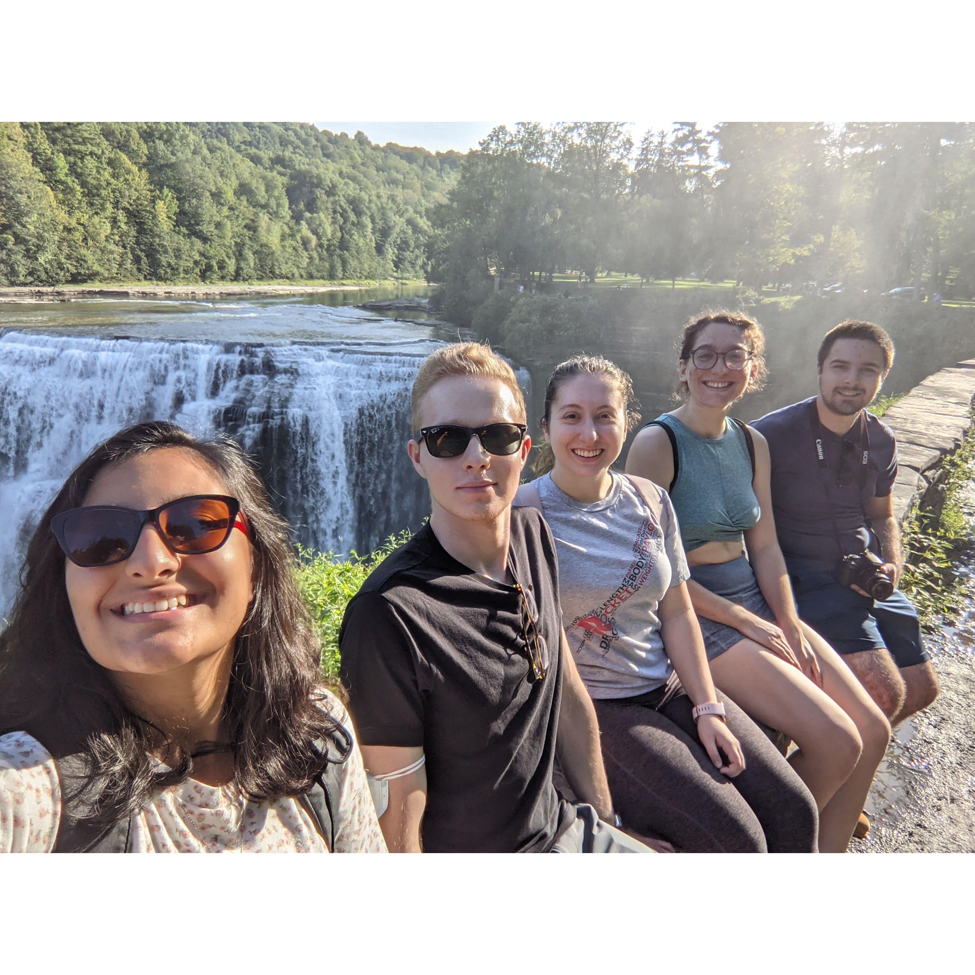 Letchworth State Park with Brandon, Militsa, and Andreea. September, 2021, NY