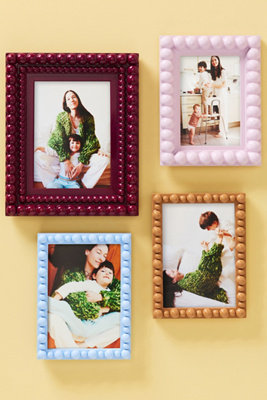 Rory Beaded Wood Picture Frame