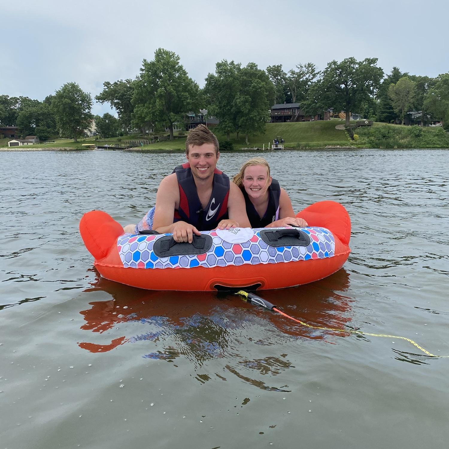 Spending time at Little Swan Lake