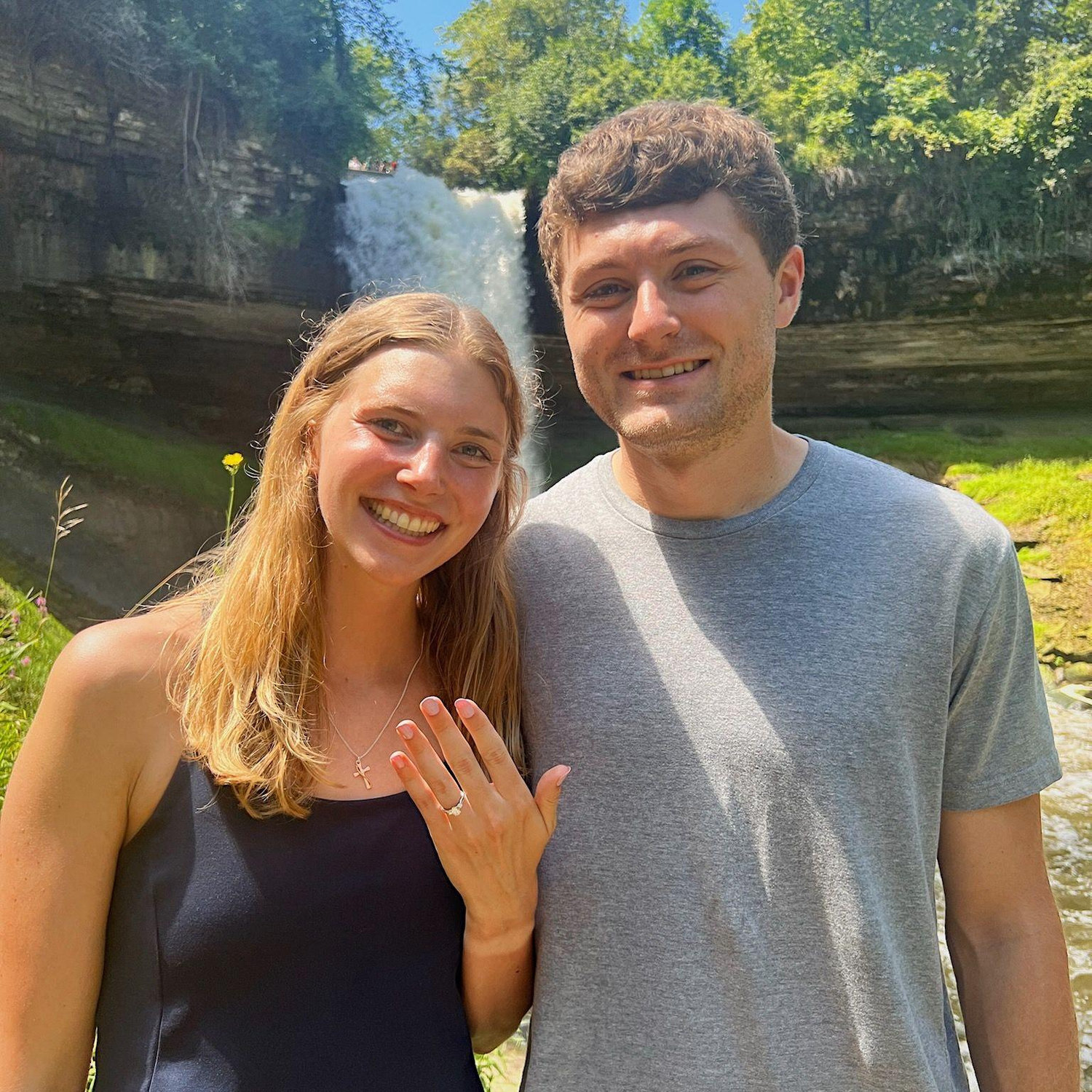 2025- Engagement at Minnehaha Park in St. Paul, MN