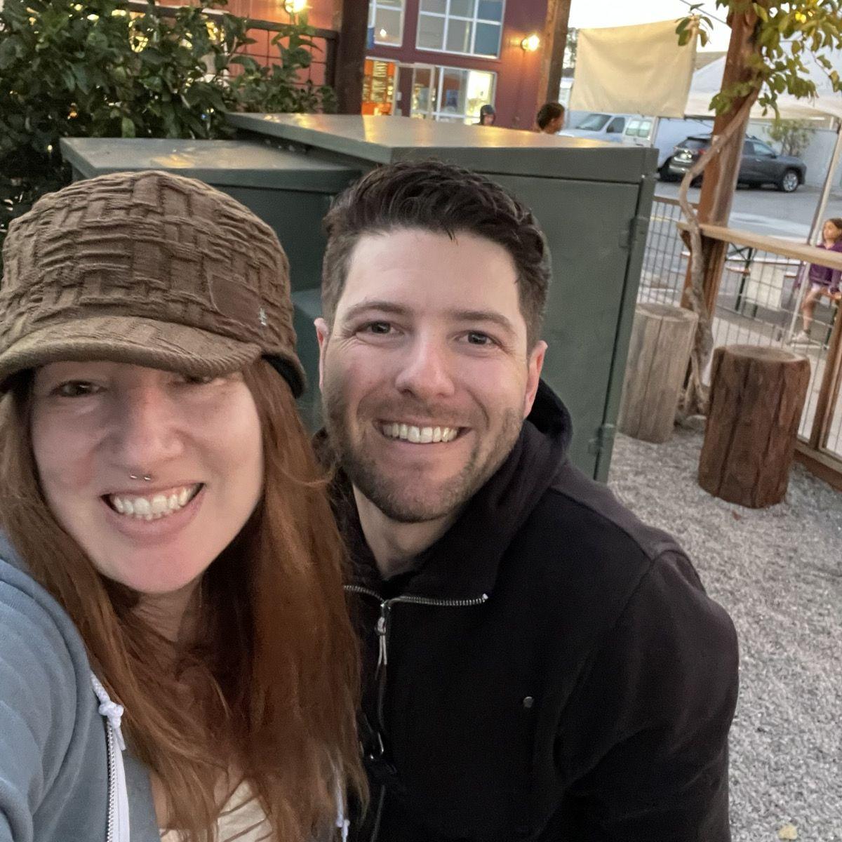 Our 3rd date at Woodhouse Blending & Brewing in Santa Cruz, CA - July 2022