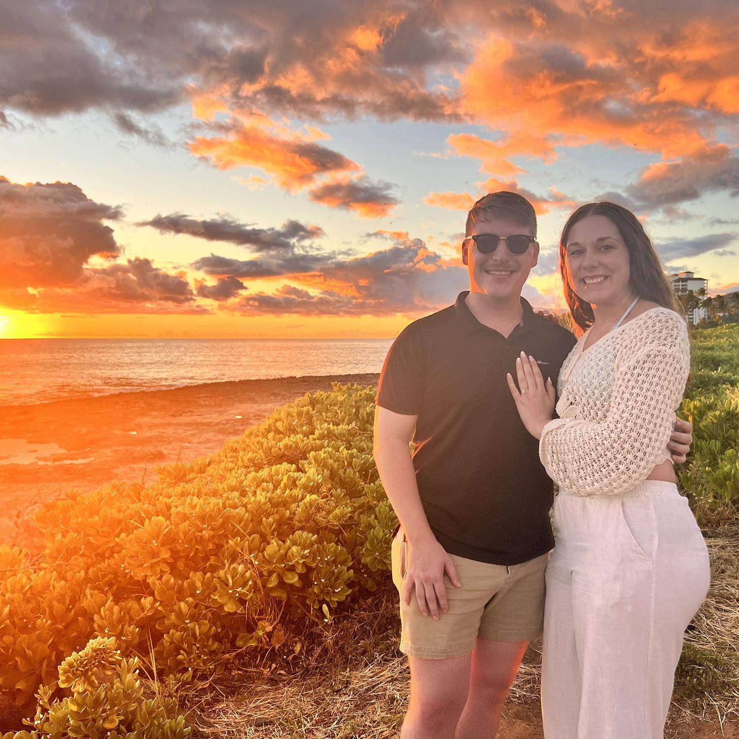 WE'RE ENGAGED!!