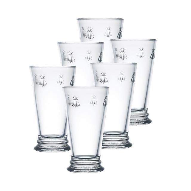 La Rochere Collection 6-Pc. Napoleonic Bee Large Highball Glasses