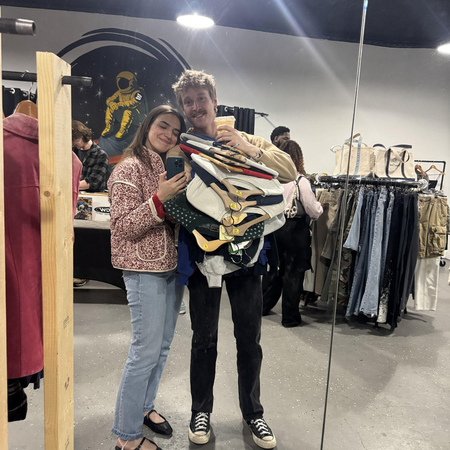 Valentine's thrift pop-up date