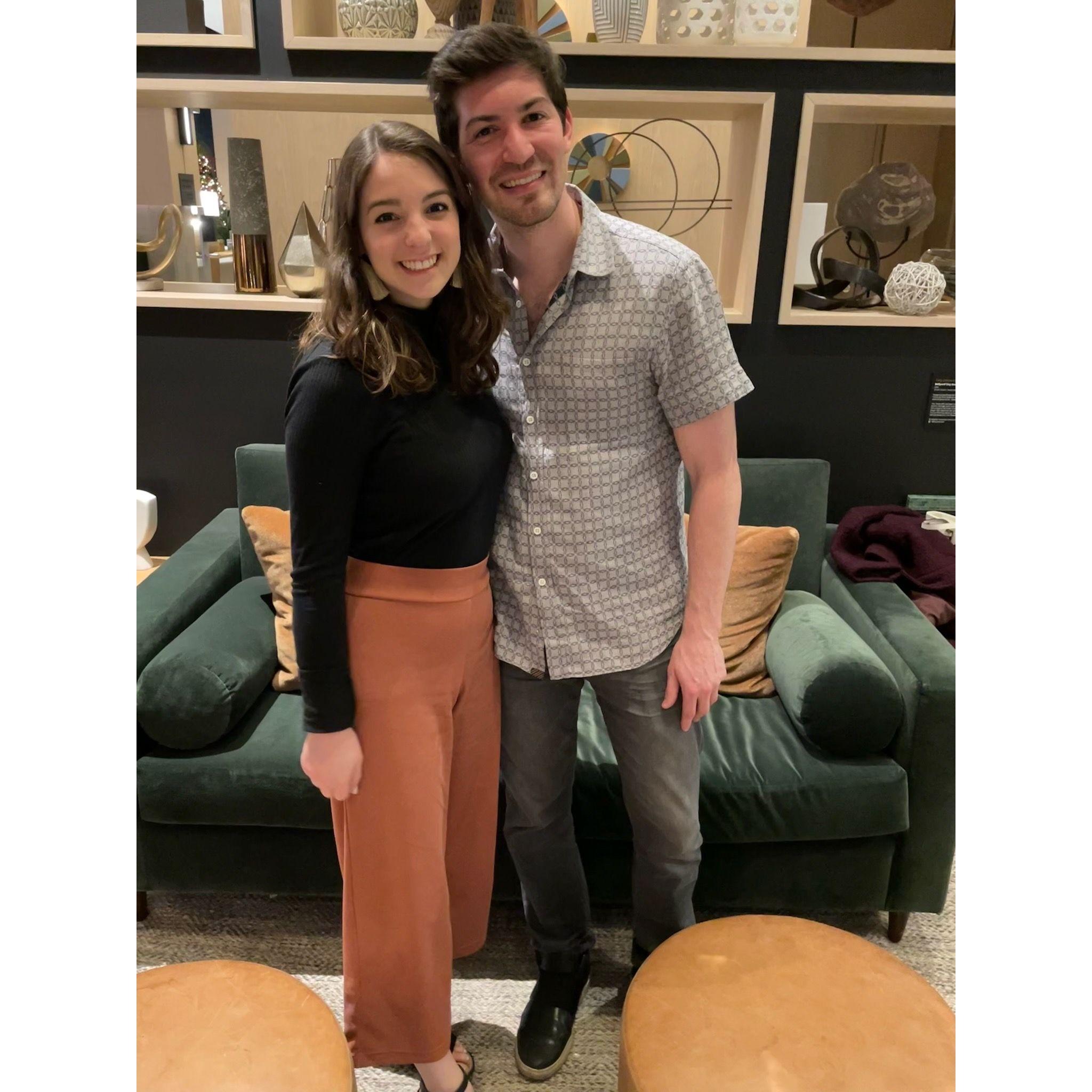 First photo as a couple | November 2021