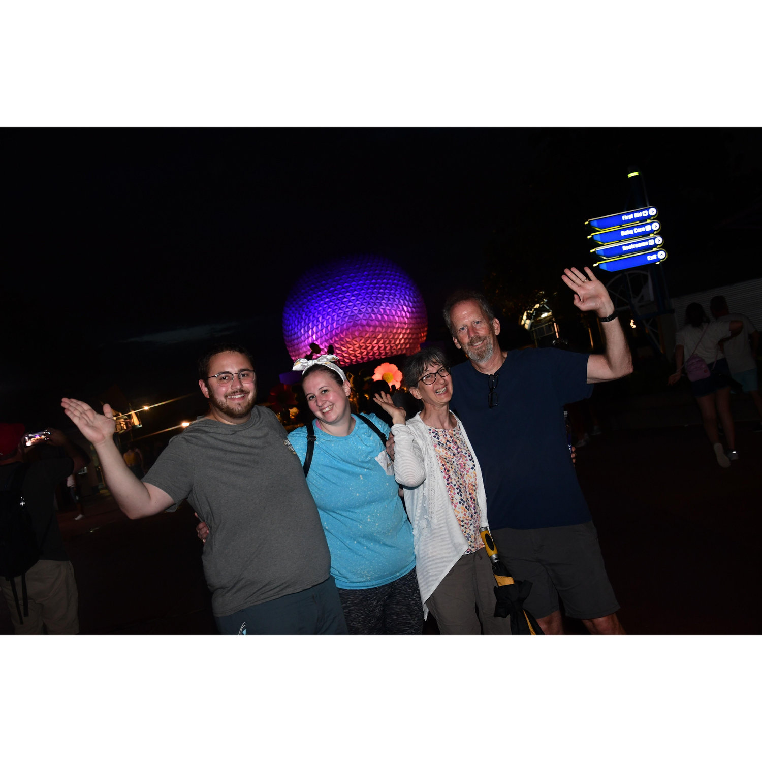 We took Erin’s parents to EPCOT