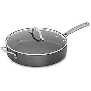 Calphalon Classic Nonstick Saute Pan with Cover, 5 quart