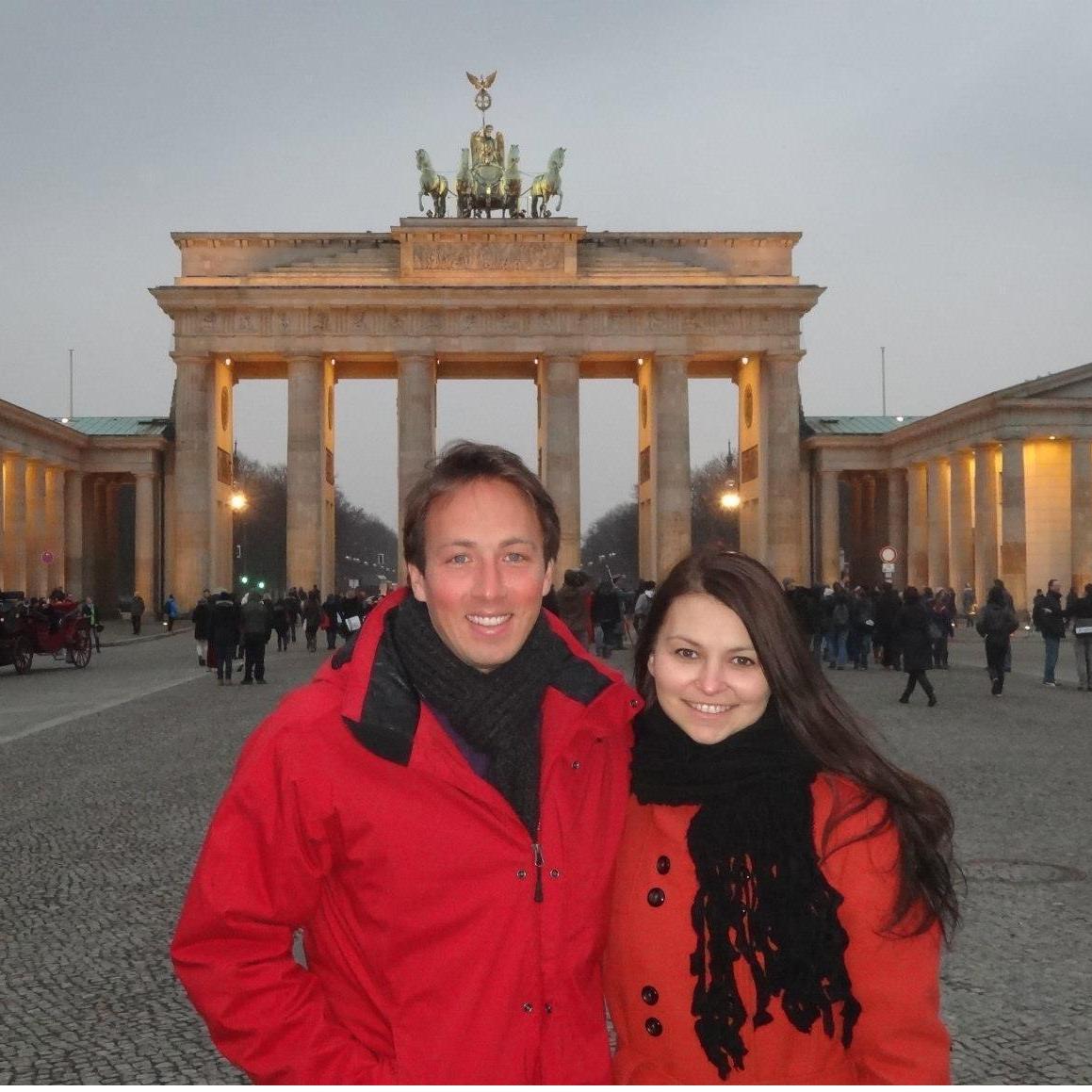 Our first trip together.
Berlin, 2013