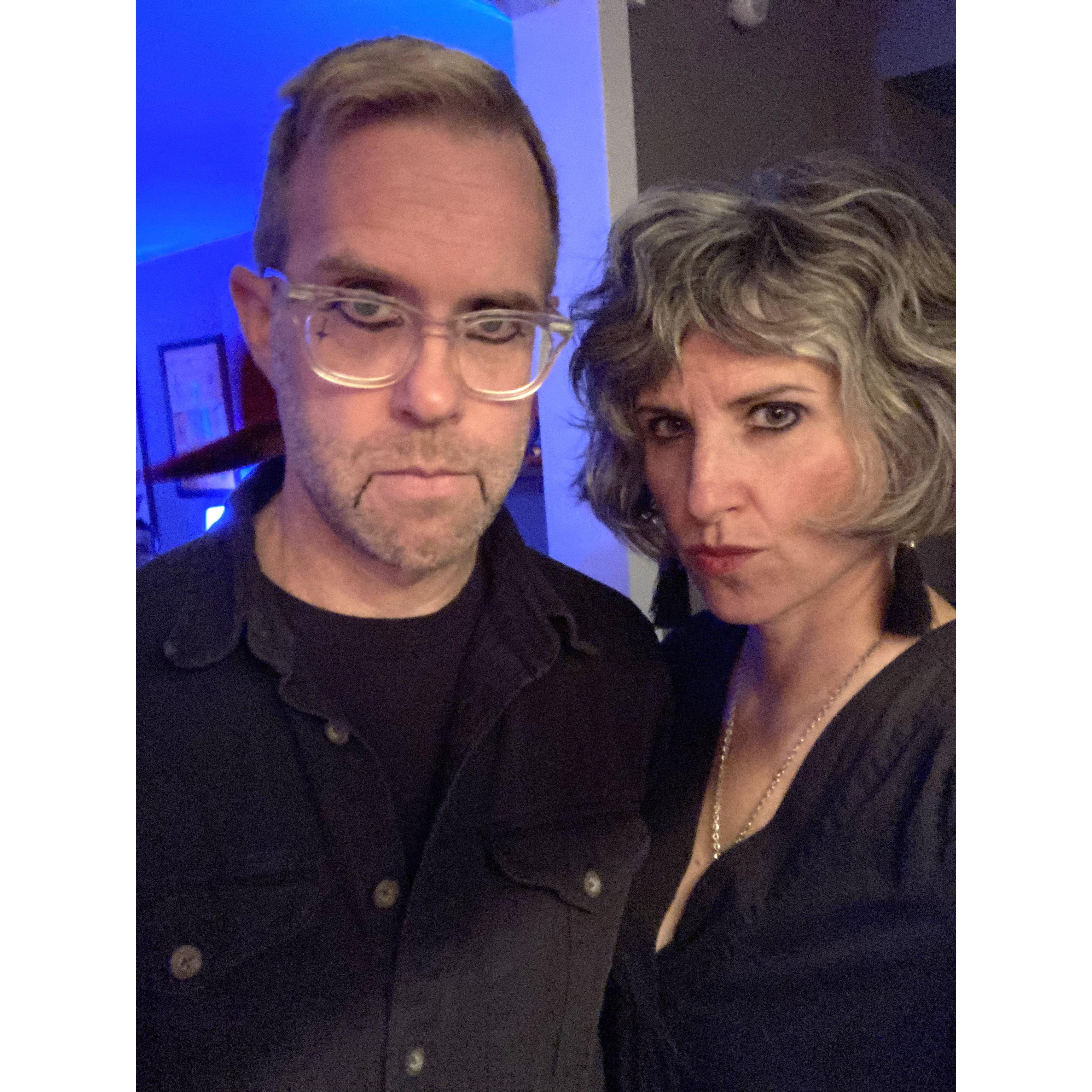 Halloween 2023 - the inner goth emerges.