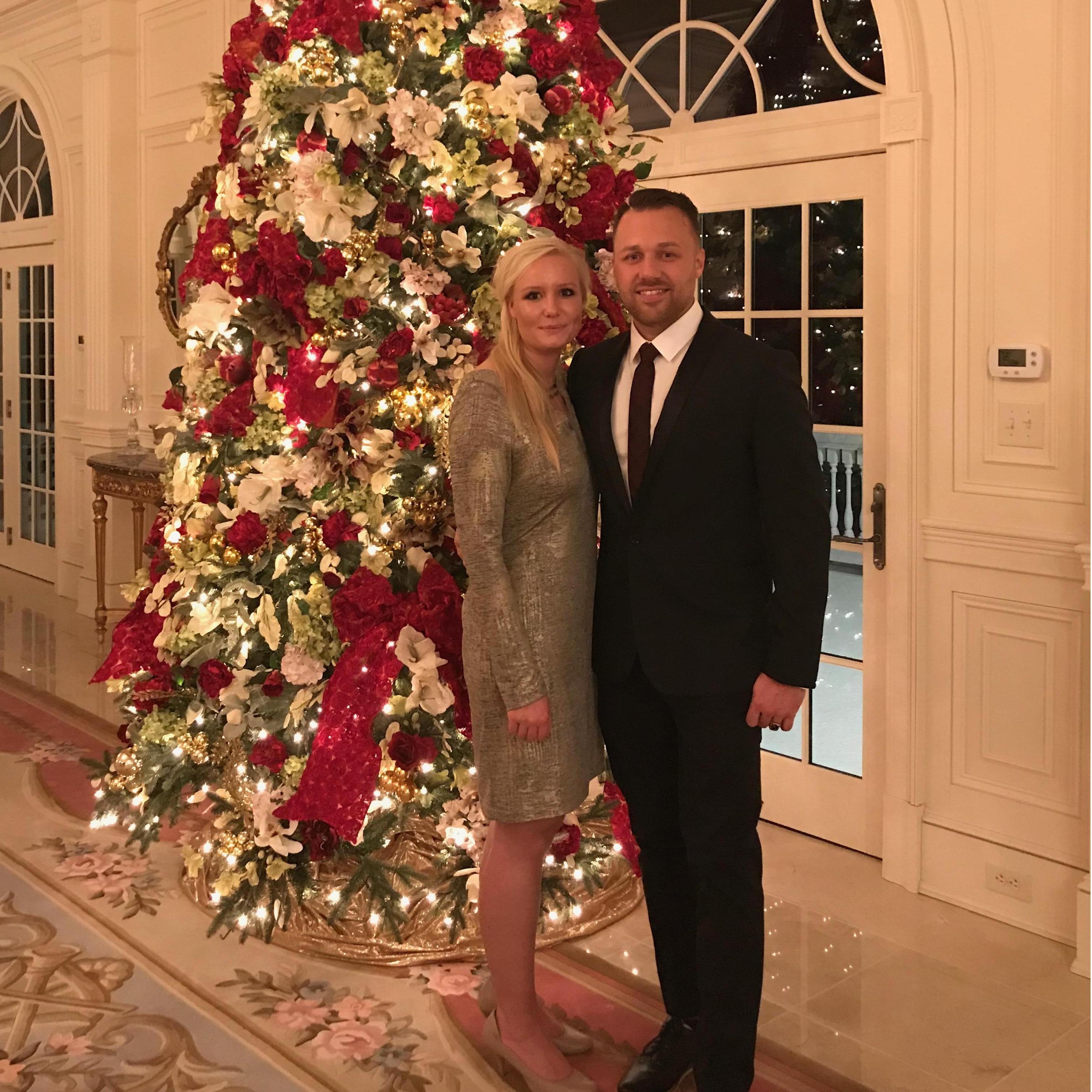Christmas 2017 at the Hannibal Hamlin Mansion in South Paris, Maine
