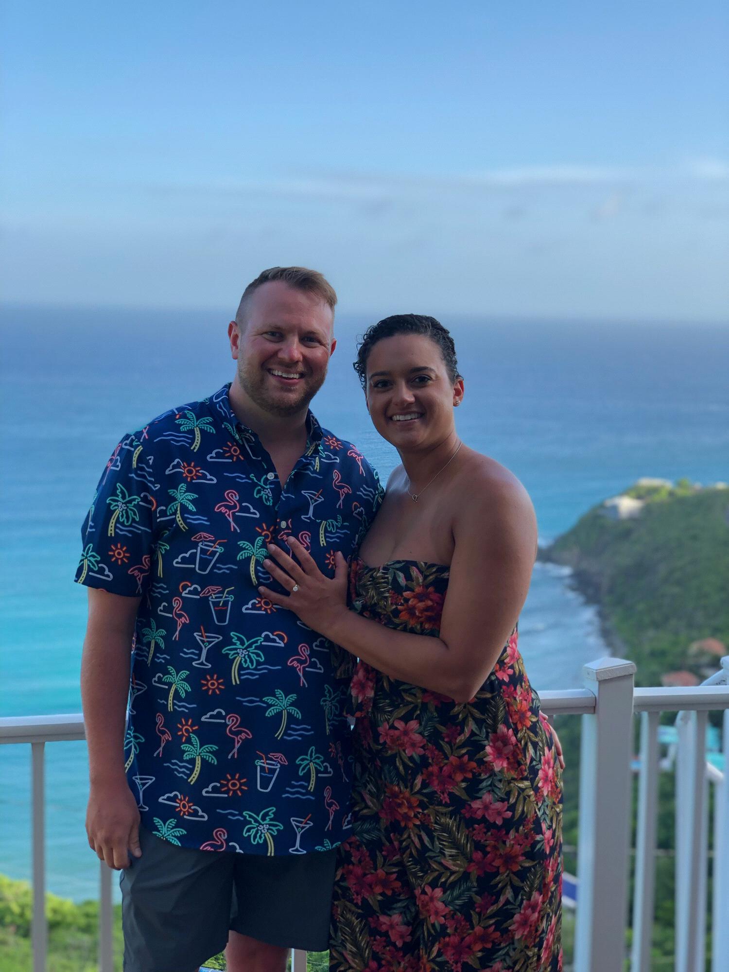 The last day of our trip to St. John, USVI where we got engaged on June 25, 2019.