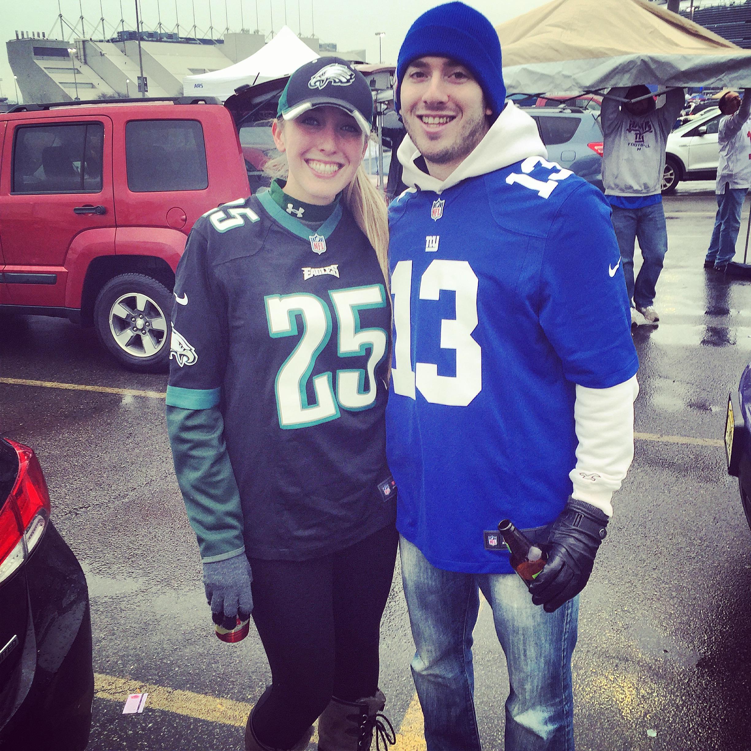 December 28th, 2014. The only thing we ever really fight about- our football teams :)