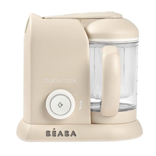 BEABA Babycook Solo 4 in 1 Baby Food Maker Baby Food Processor Baby Food Blender, Baby Food Steamer, Homemade Baby Food, Make Fresh Healthy Baby Food at Home, Large 4.5 Cup Capacity (Clay)