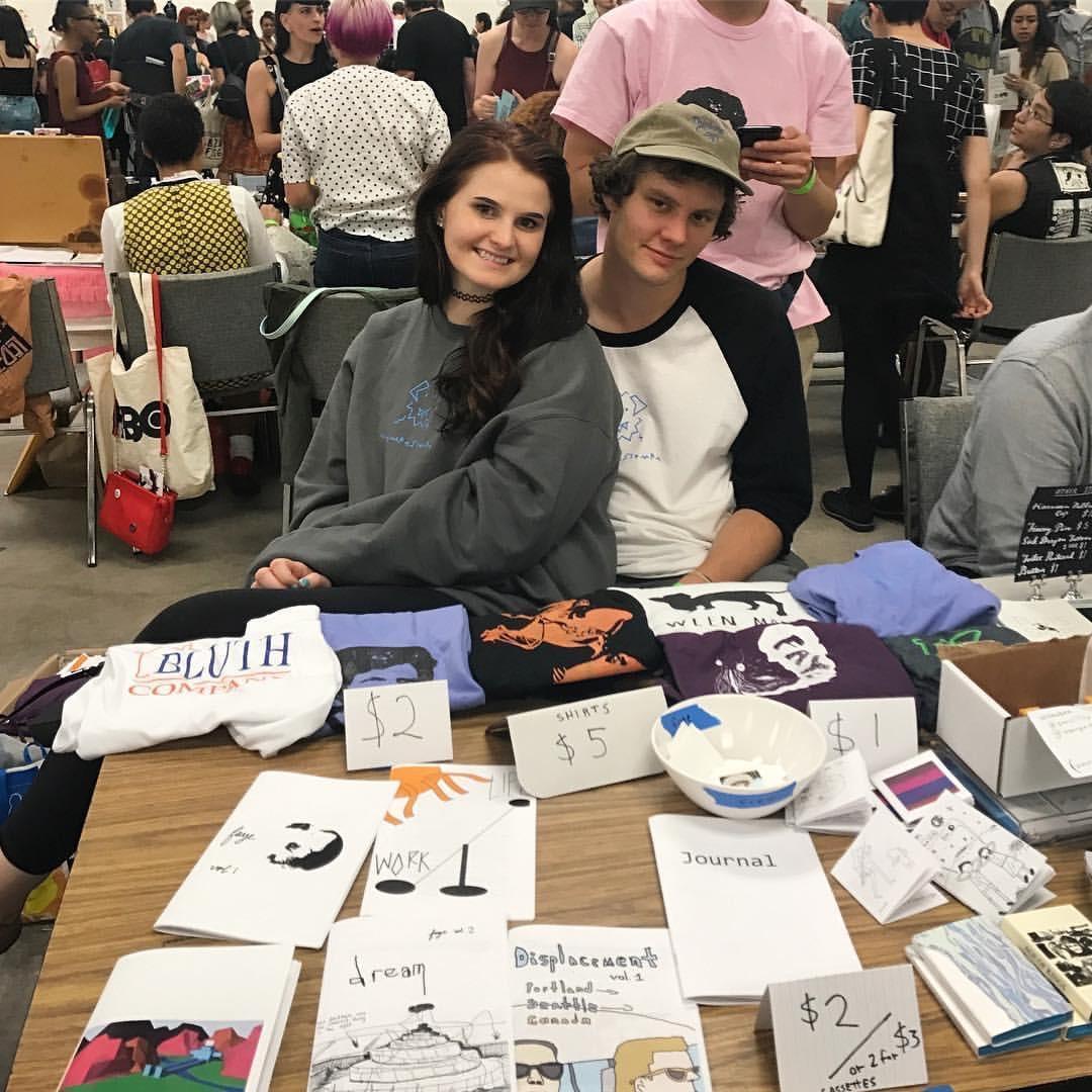 First year at Zine Fest together!