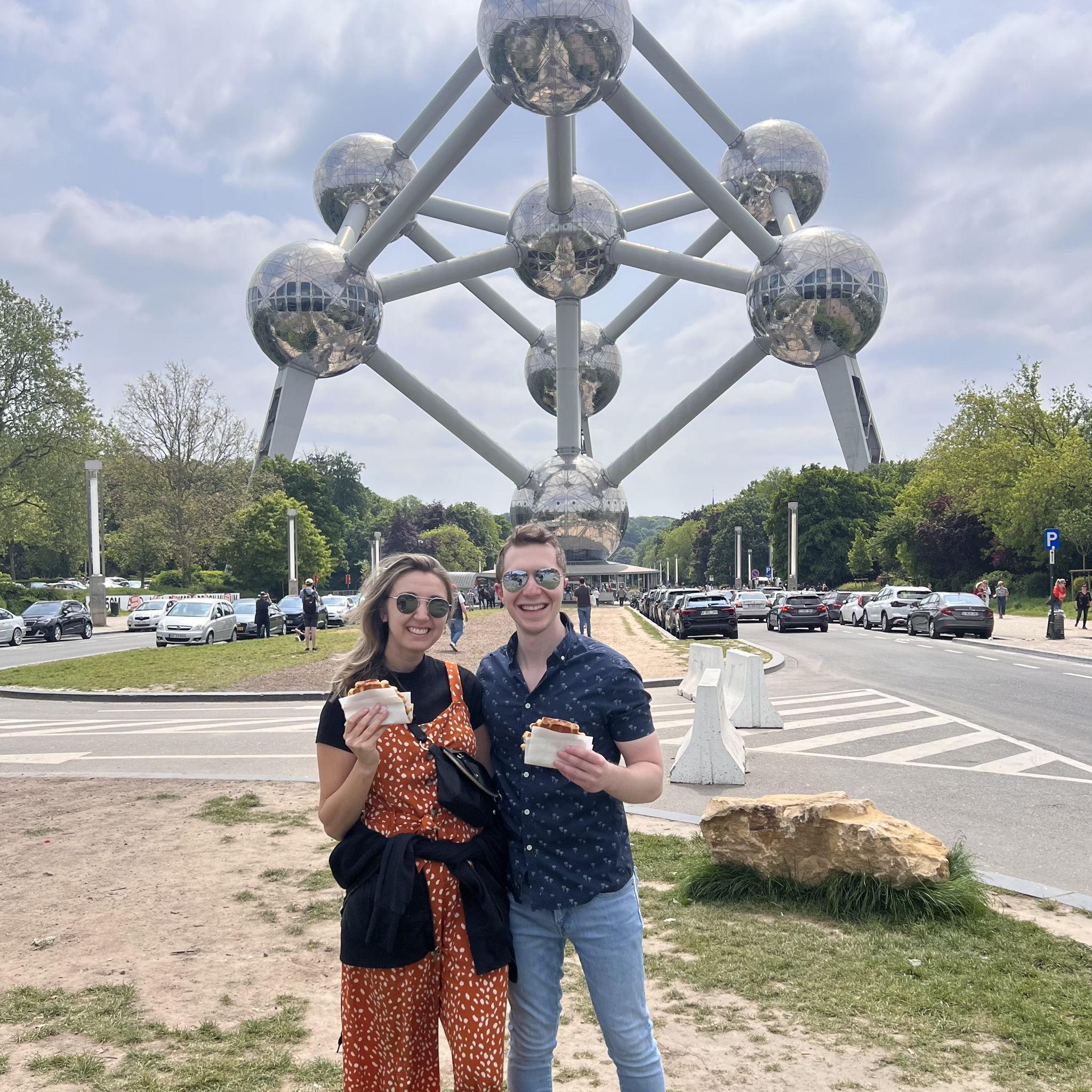 The Atomium--Brussels, Belgium