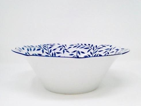 Royal Limoges Nymphea - Olivier blue Salad bowl