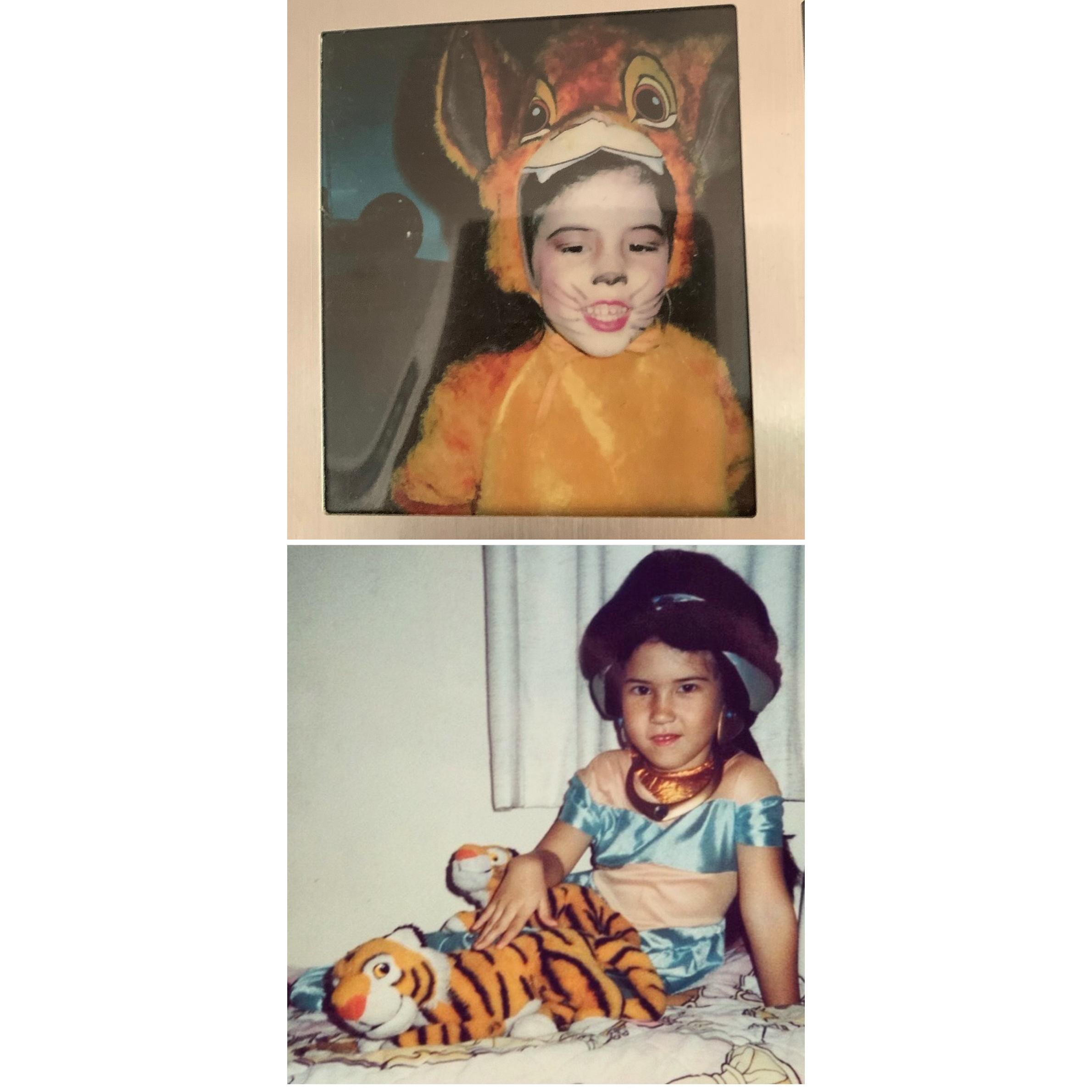 Sera (Simba)
Terresa (Jasmine) 

XD