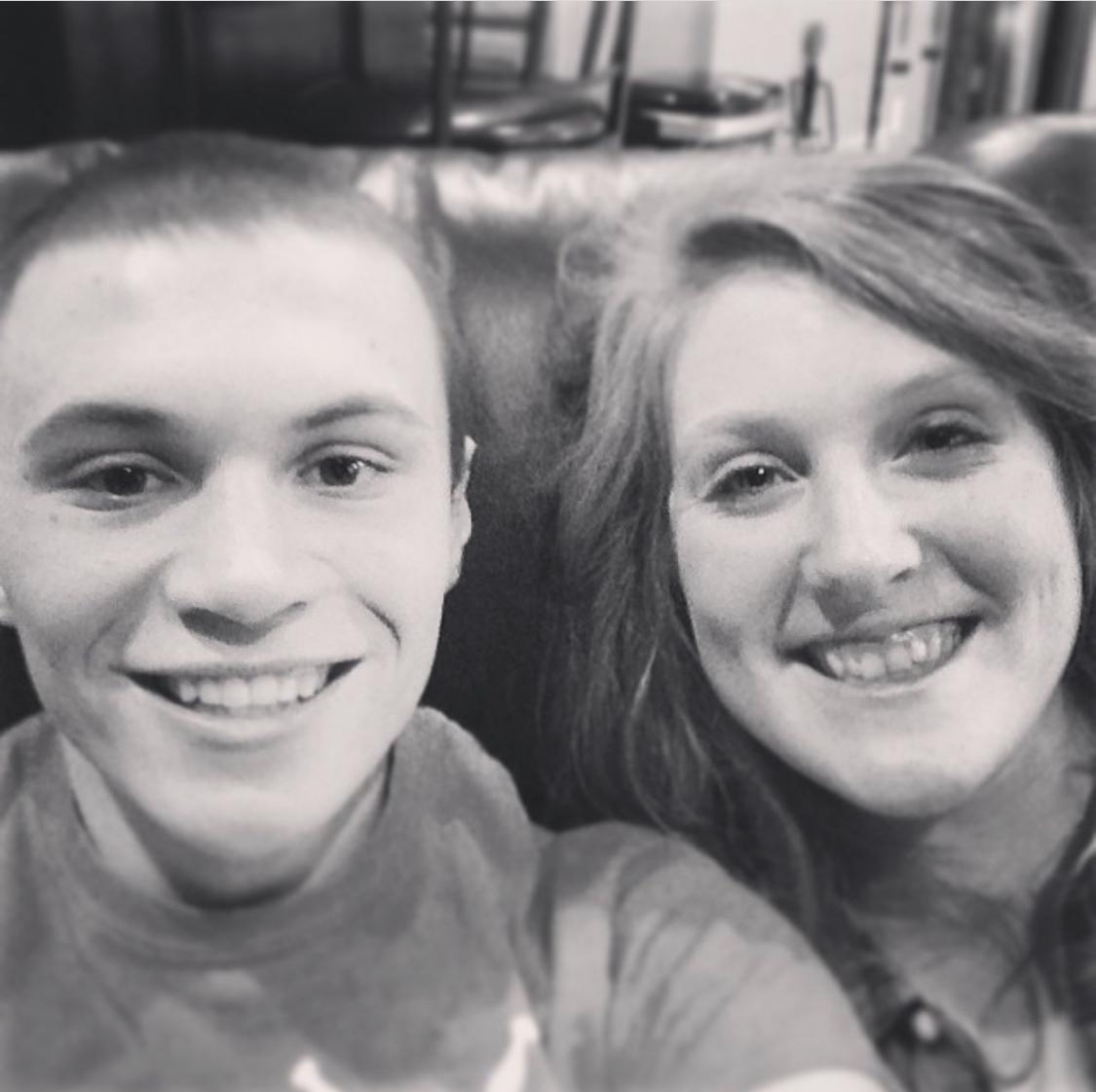 One of our first pictures together!