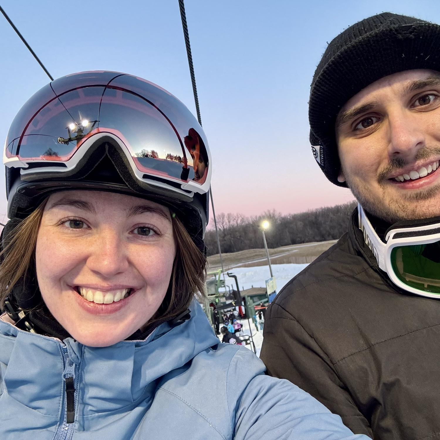 Miranda introduced Foster to country music, and Foster introduced Miranda to the world of skiing.