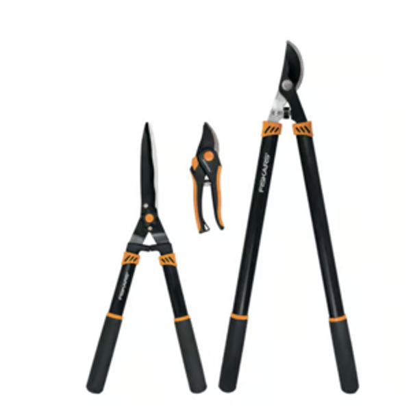 Fiskars 395540-1003 Stainless Steel Lopper/Pruner Set