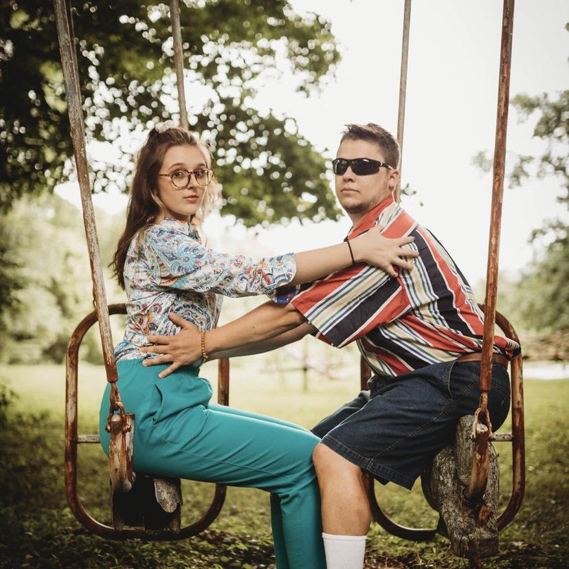 We wanted to share some fun photos to showcase are sense of humor with each other!