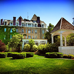 1886 Crescent Hotel Ghost Tours, Upstairs Restaurant & Decks