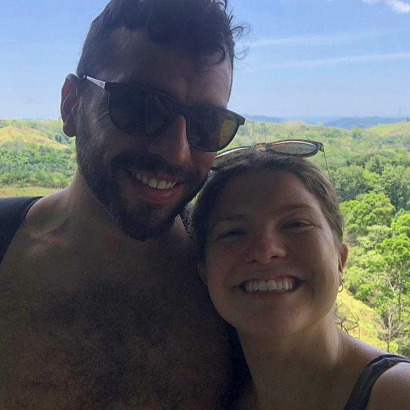 ATVing around Costa Rica and taking shots on top of the mountain while the bartender jokes in Spanish and Cory can't understand a damn thing.