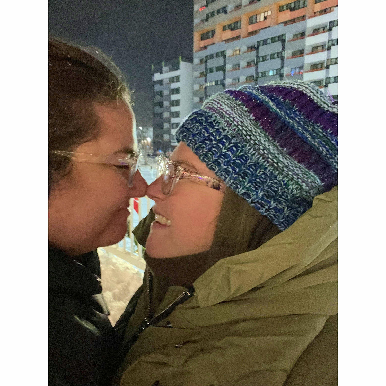 At this moment - Sarah had no idea Kaitie had the ring in her pocket