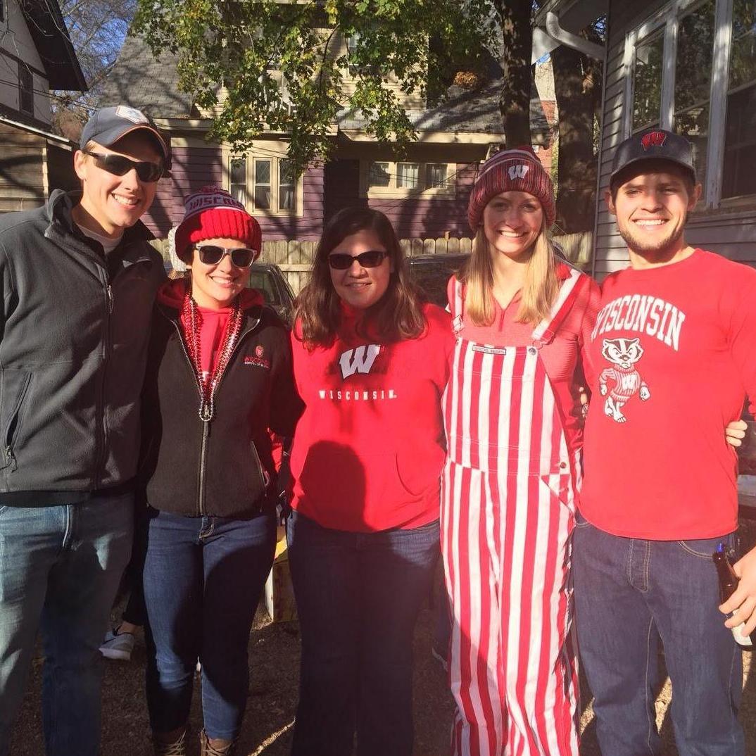 Badger football tailgate