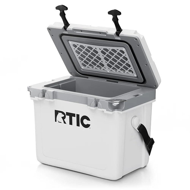 RTIC Ultra-Light 22 Quart Hard Cooler Insulated Portable Ice Chest Box for Drink, Beverage, Beach, Camping, Picnic, Fishing, Boat, Barbecue, 30% Lighter Than Rotomolded Coolers