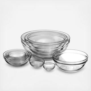 10-Piece Nesting Mixing Bowl Set