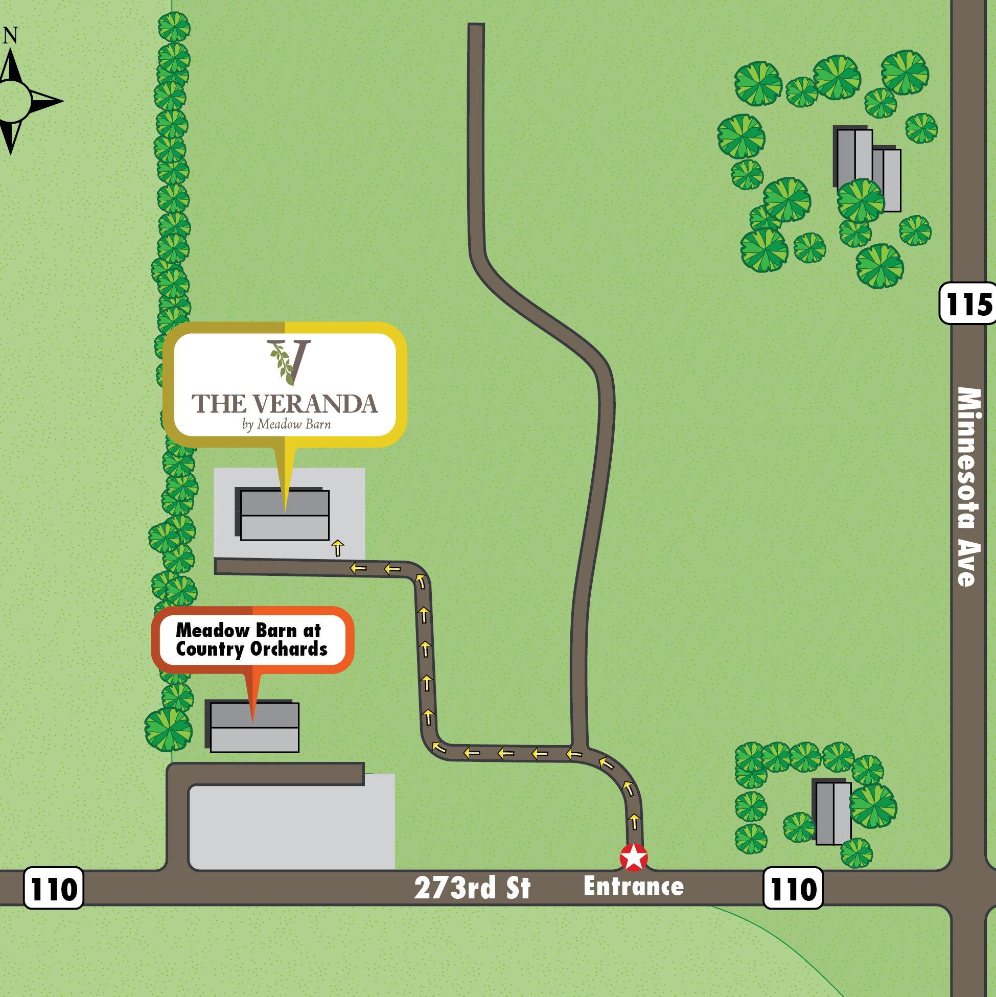 How to get to the Veranda